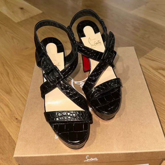 Louboutin Black Heels